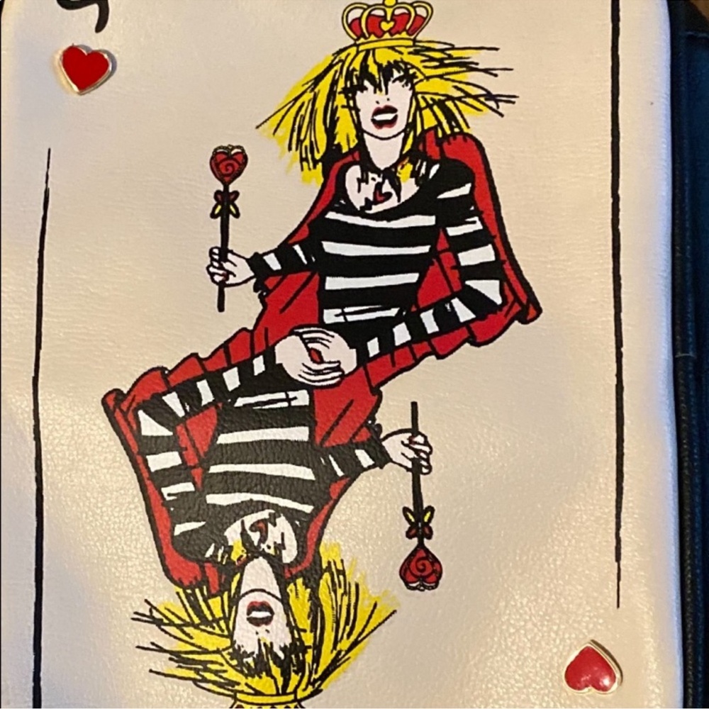 Betsey Johnson card crossbody bag